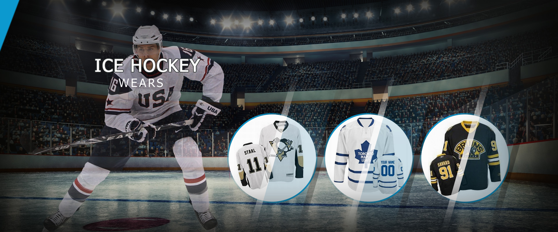 Ice Hockey Uniforms Banner