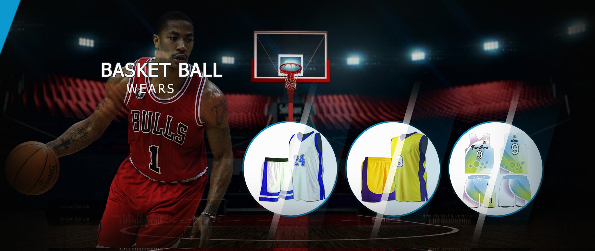 Basketball Uniforms Banner
